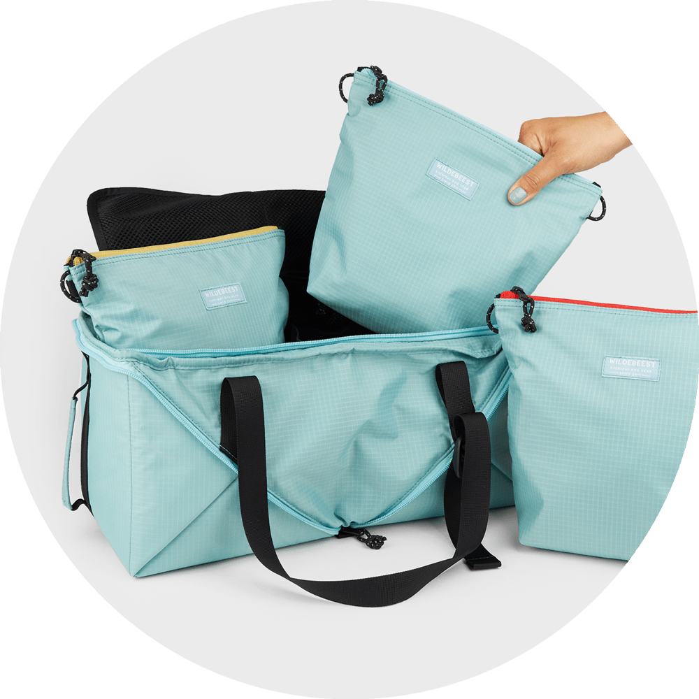 bernaly travel backpack Wildebeest Bernal Travel Go Bag