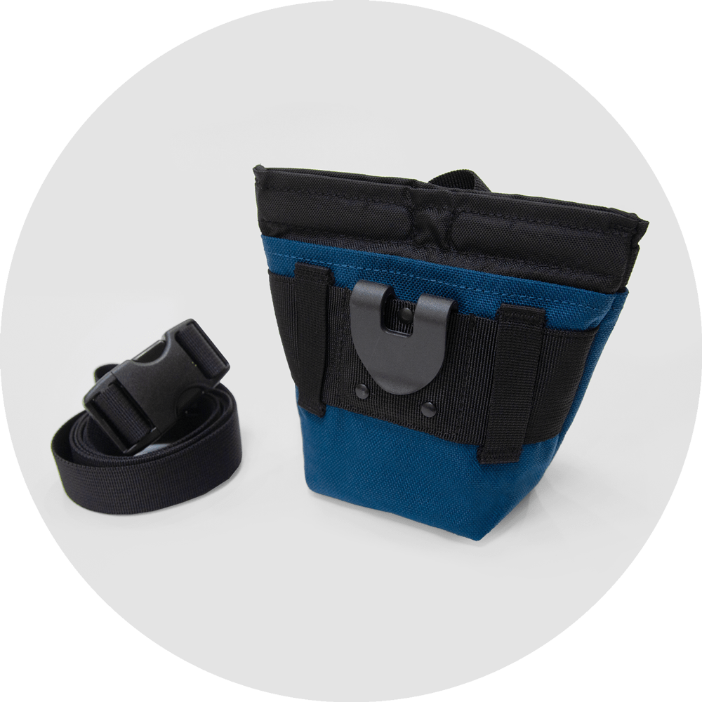 Alamo Dog Treat Pouch/Color-Navy