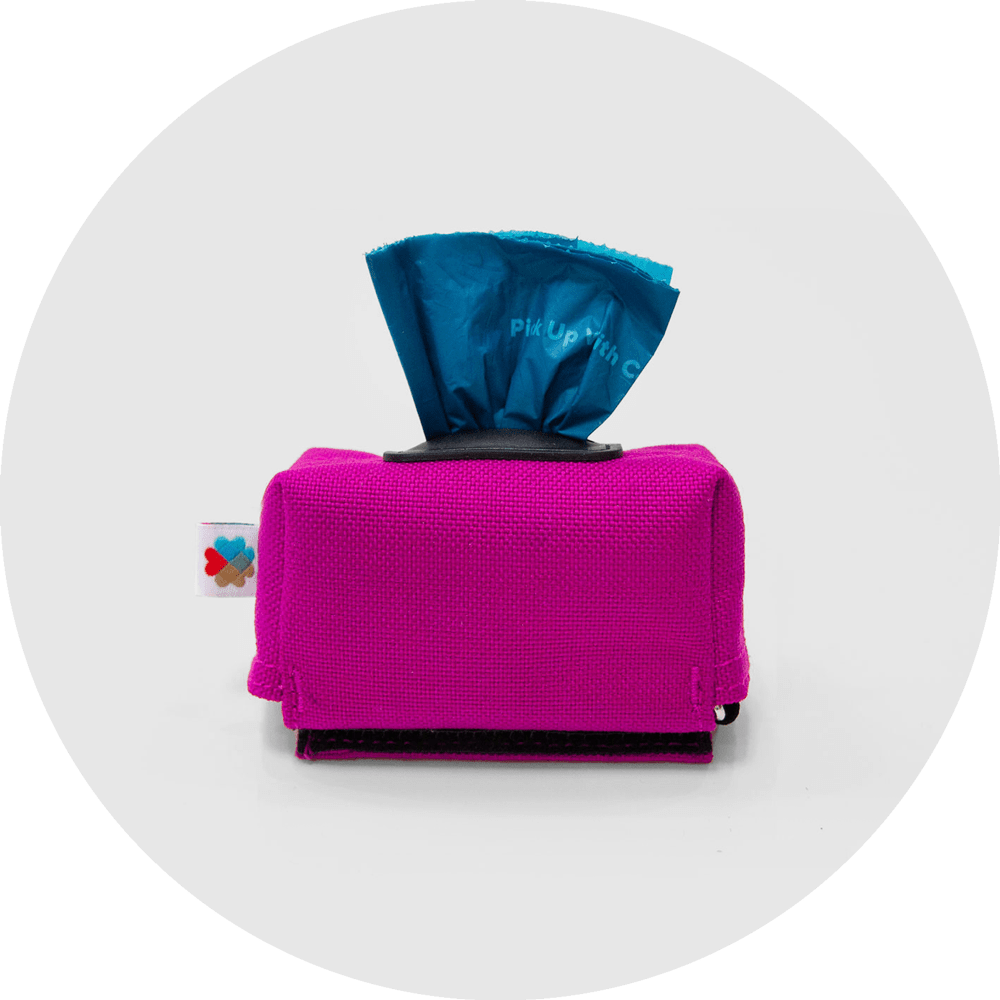 Funston Dog Baggie/Color-Fuchsia