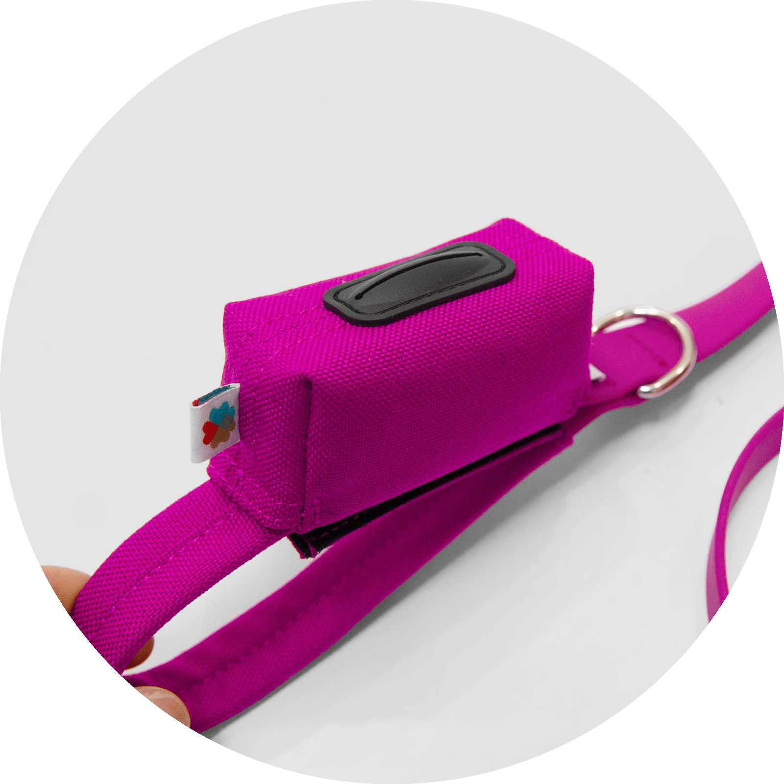 Funston Dog Baggie/Color-Fuchsia