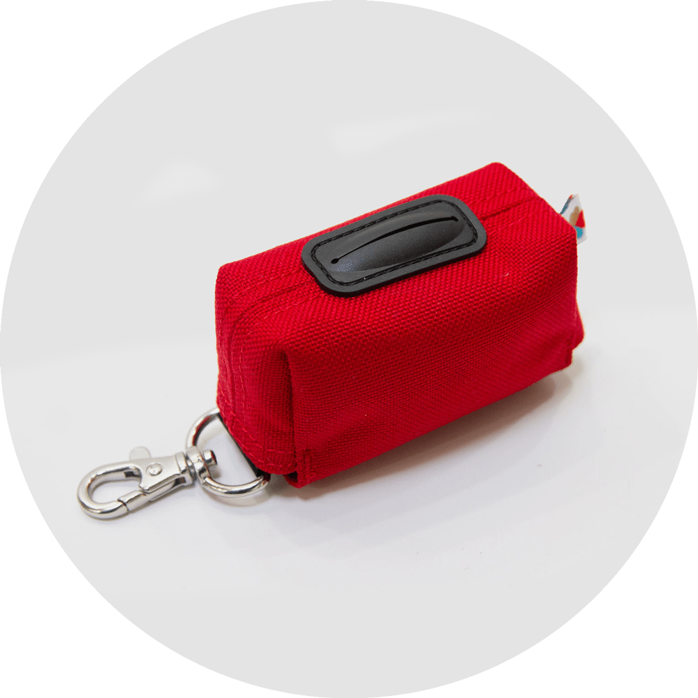 Funston Dog Baggie/Color-Red