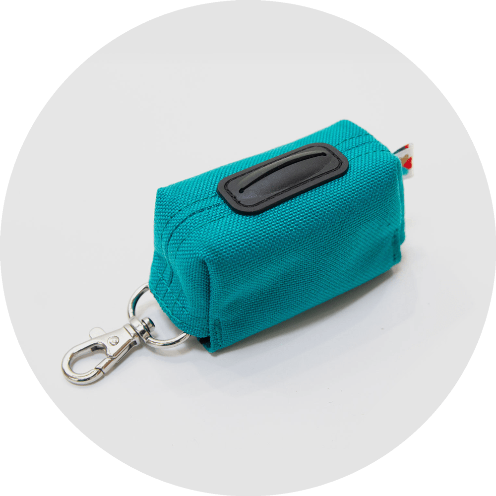 Funston Dog Baggie/Color-Turquoise