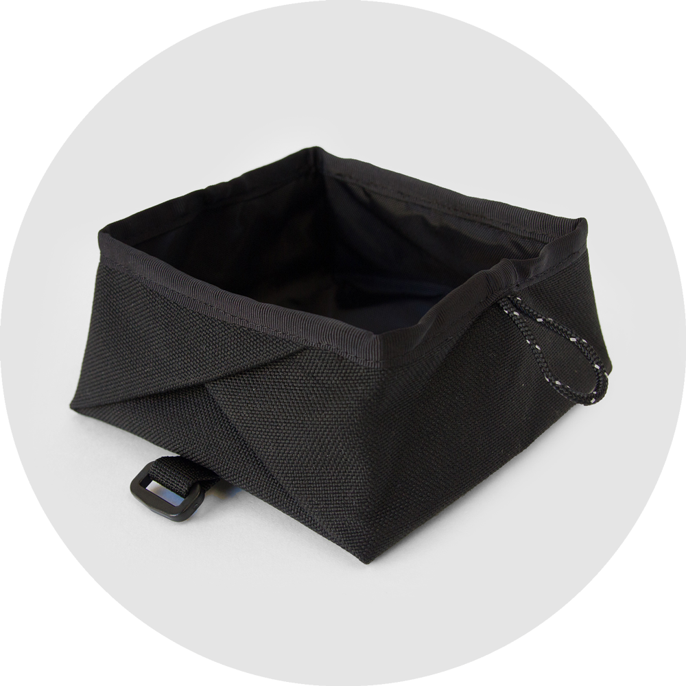 Montara Pop-Up Dog Bowl / Color-Black