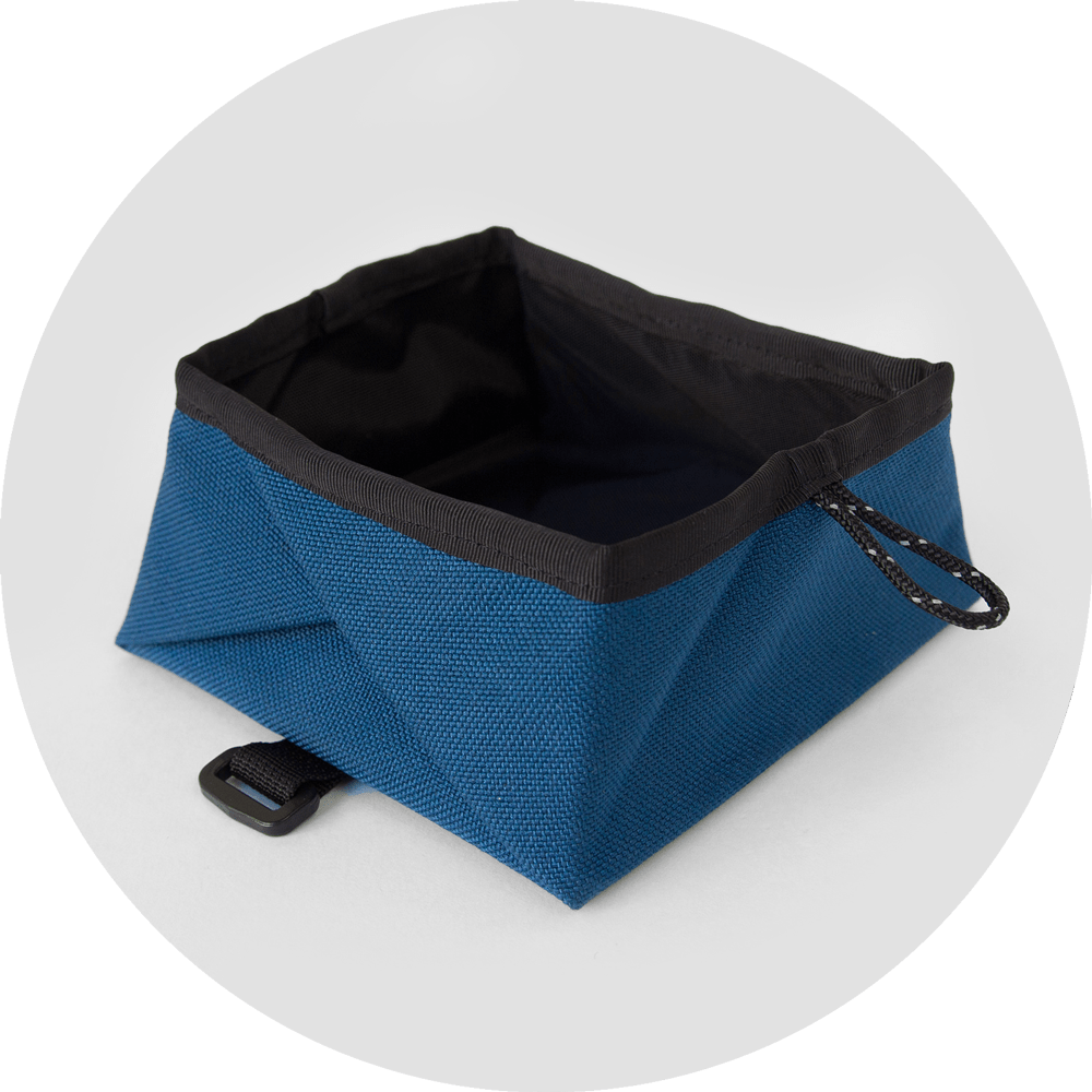 Montara Pop-Up Dog Bowl/Color-Navy