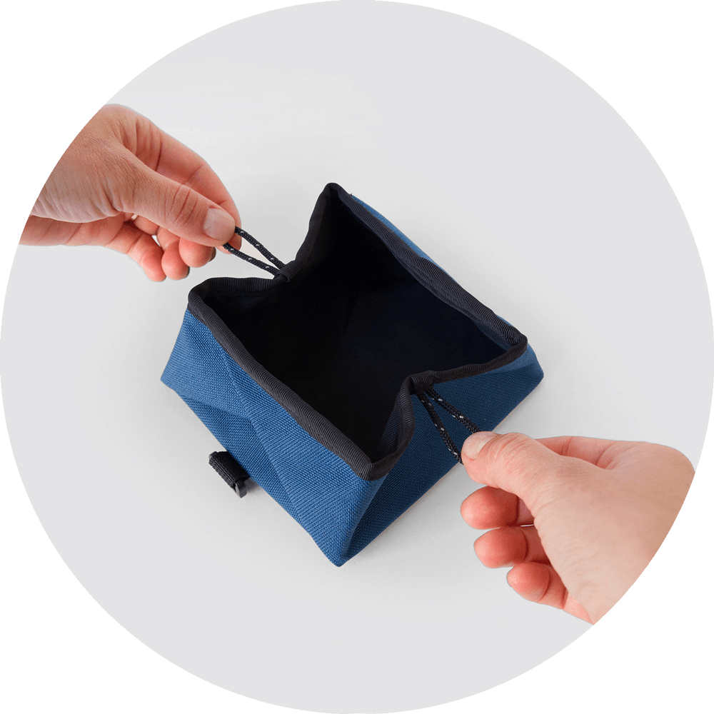 Montara Pop-Up Dog Bowl/Color-Navy