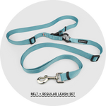 Ashbury Hands-Free Leash System/Color-Sky Blue