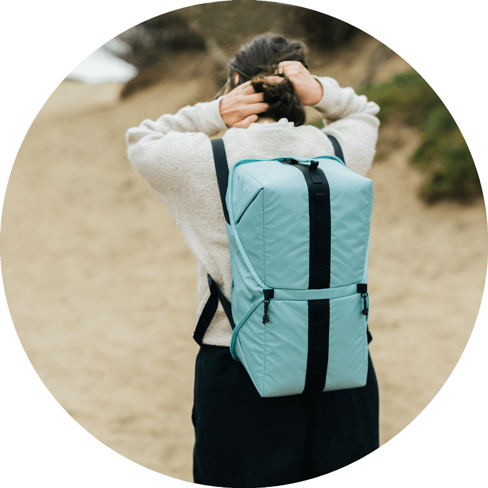 bernaly travel backpack Wildebeest Bernal Travel Go Bag