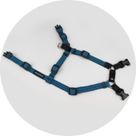 Valencia No Pull Dog Harness/Color-Navy