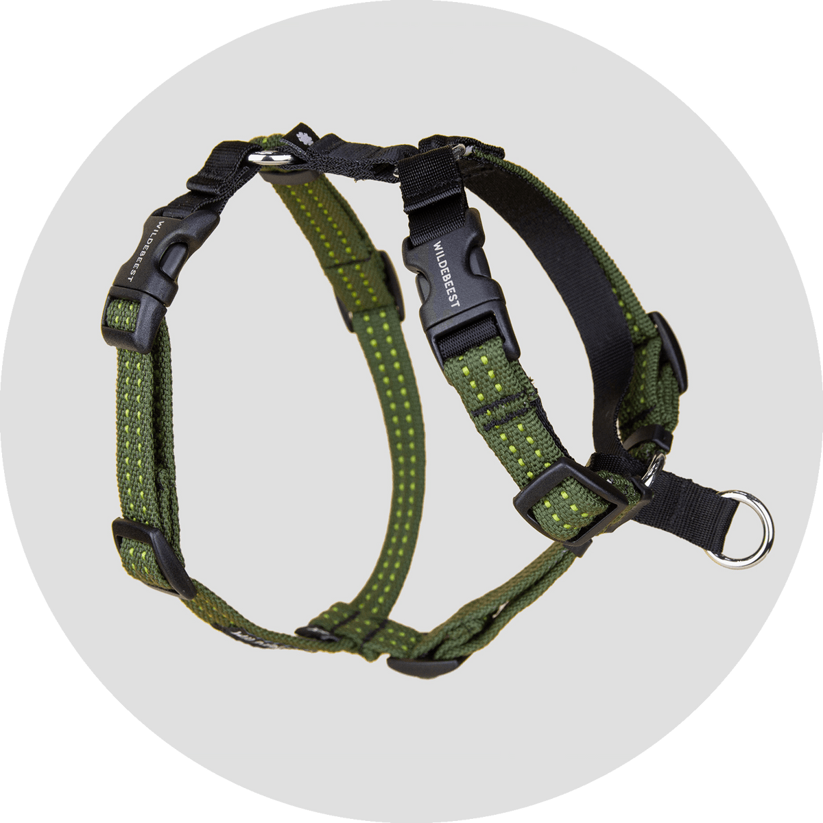 Valencia No Pull Dog Harness/Color-Olive