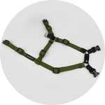 Valencia No Pull Dog Harness/Color-Olive