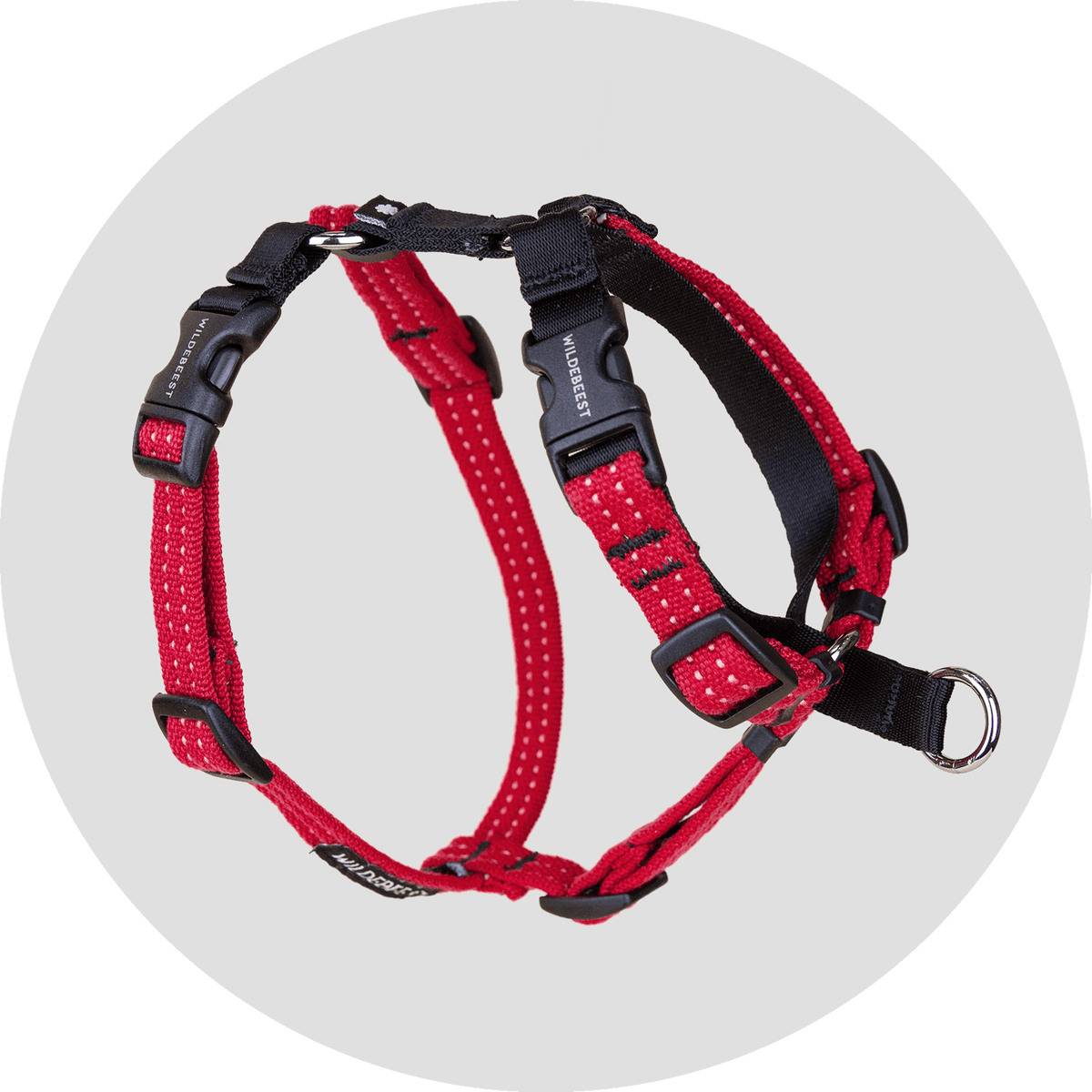 Valencia No Pull Dog Harness/Color-Red