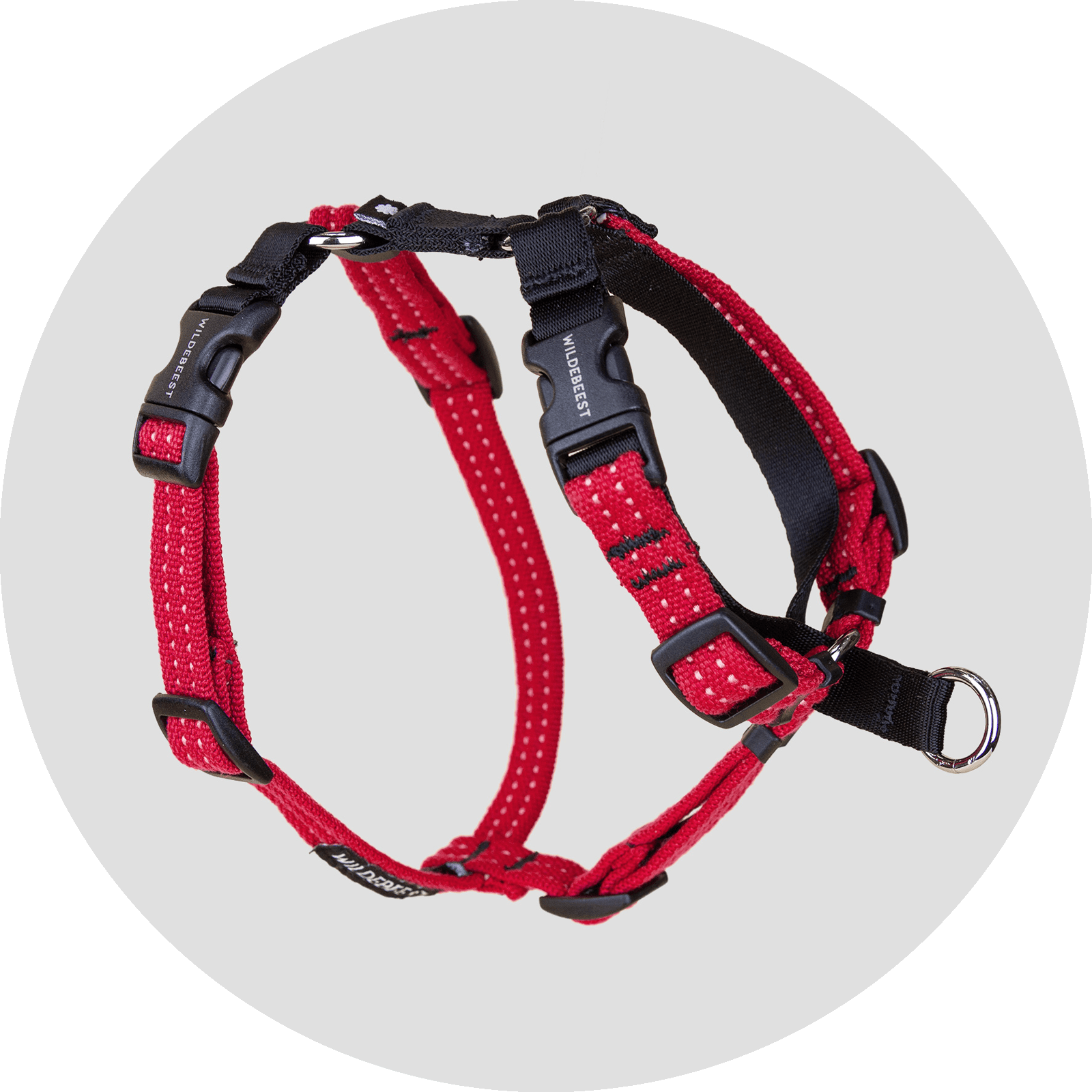 Valencia No Pull Dog Harness/Color-Red