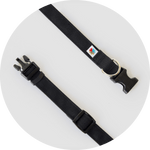 Funston Dog Collar/Color-Black