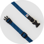 Funston Dog Collar/Color-Navy