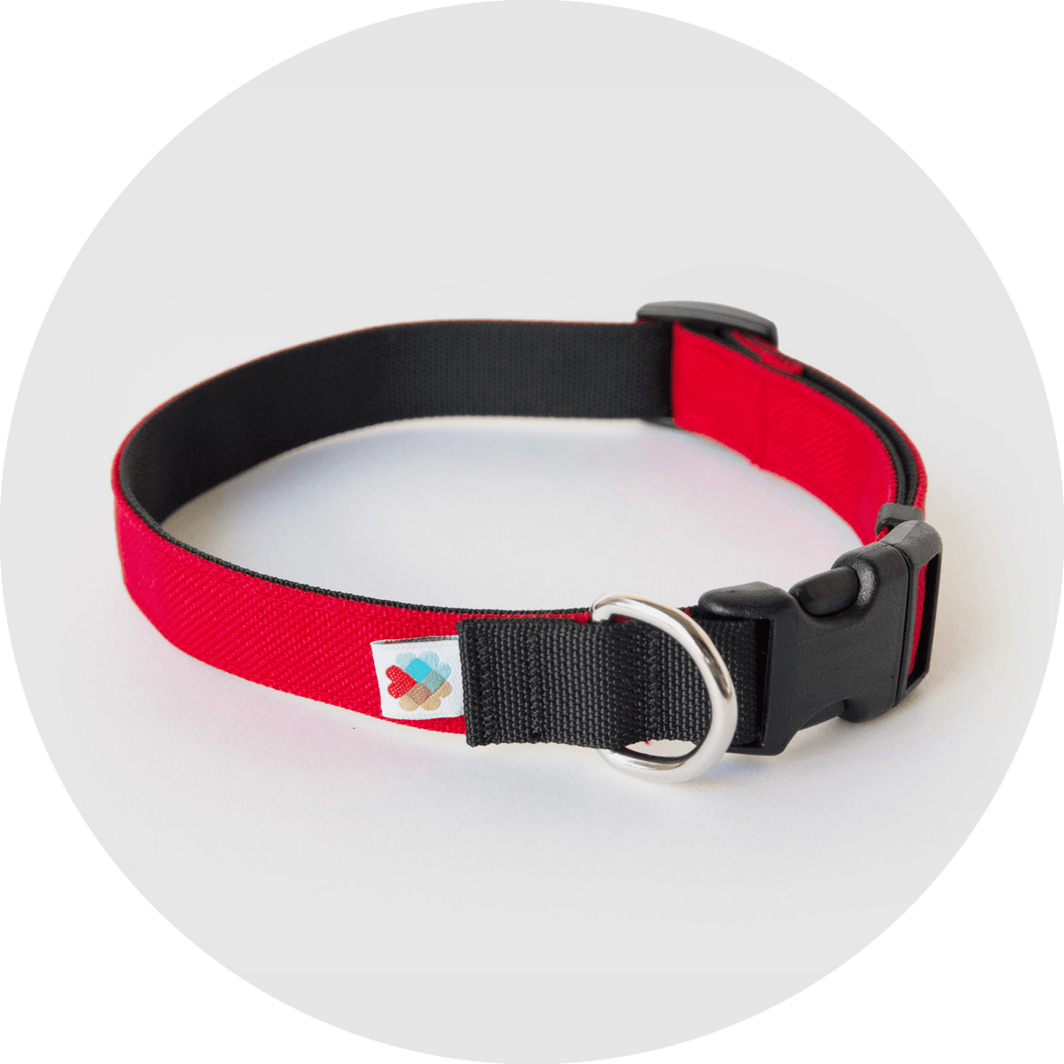 Funston Dog Collar/Color-Red