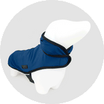 All Weather Dog Jacket/Color-Navy
