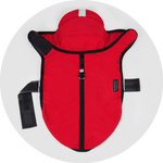 All Weather Dog Jacket/Color-Red