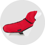 All Weather Dog Jacket/Color-Red