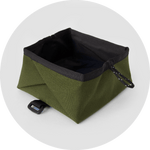 Montara Pop-Up Dog Bowl/Color-Olive