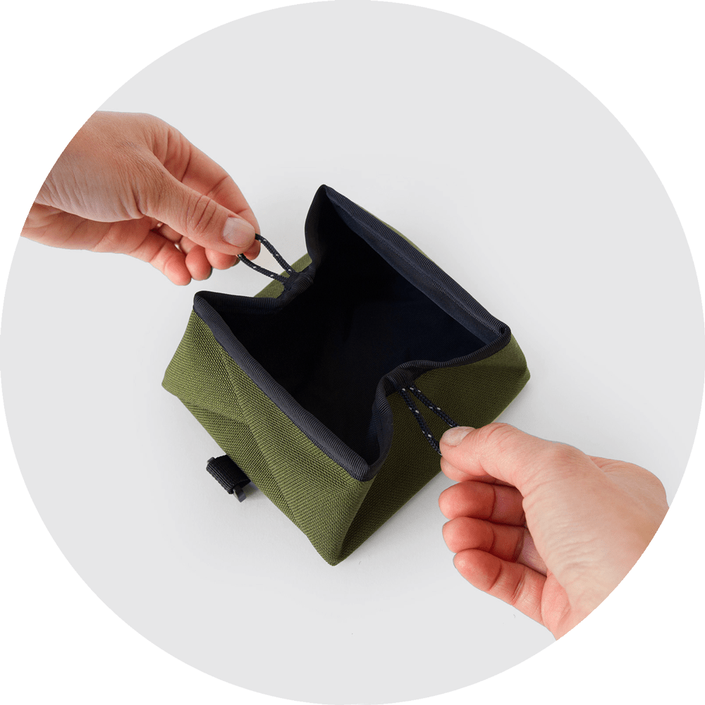 Montara Pop-Up Dog Bowl/Color-Olive