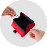 Montara Pop-Up Dog Bowl/Color-Red