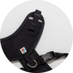 Sutro Snug Fit Dog Harness/Color-Black