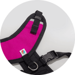 Sutro Snug Fit Dog Harness/Color-Fuchsia