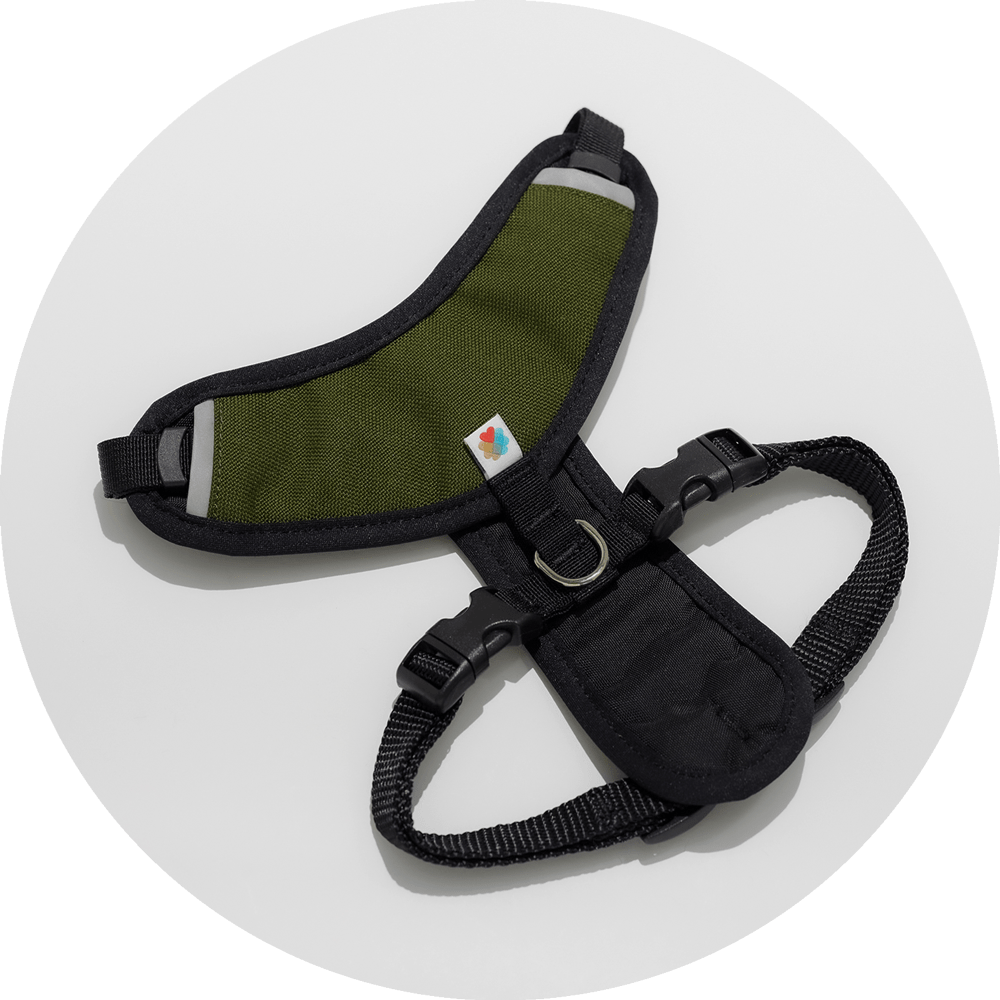 Sutro Snug Fit Dog Harness/Color-Olive