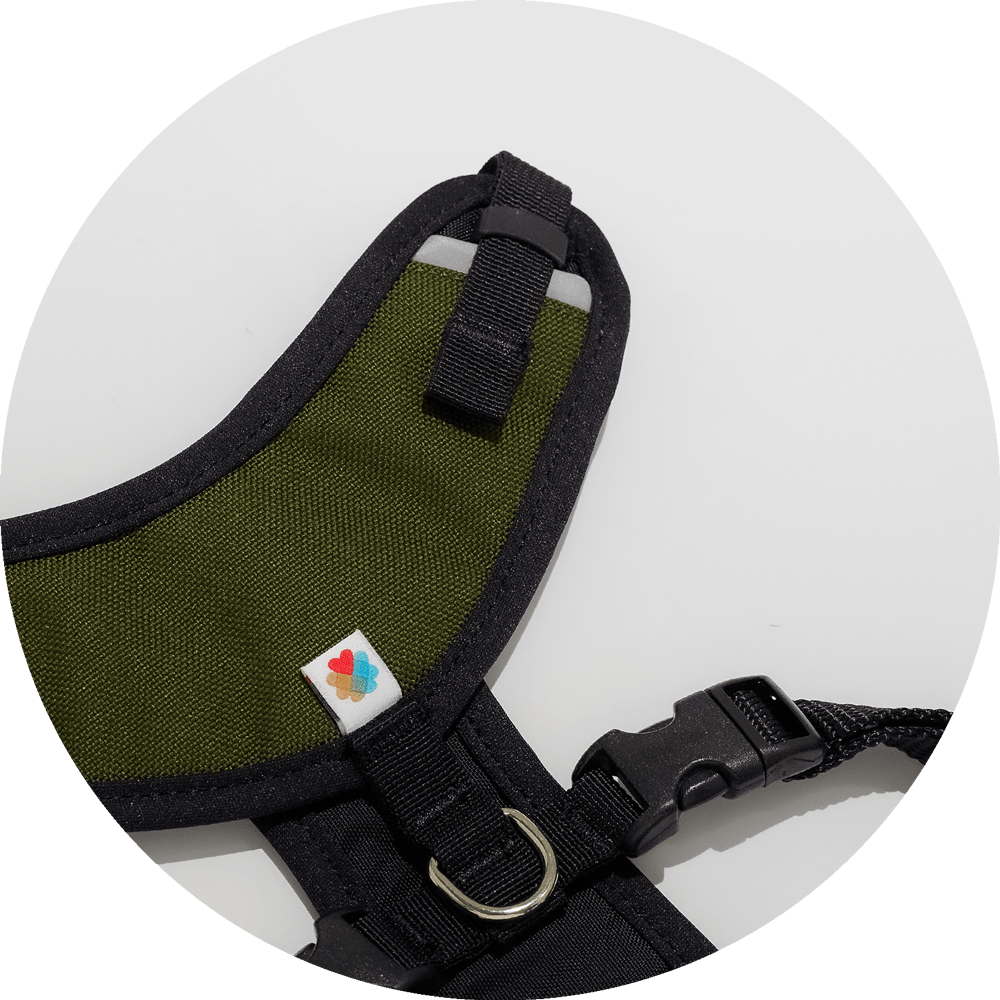 Sutro Snug Fit Dog Harness/Color-Olive