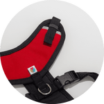 Sutro Snug Fit Dog Harness/Color-Red