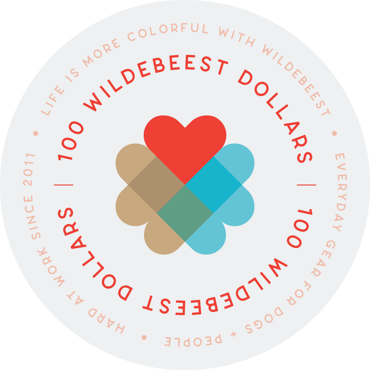 gift card/amount-100 Wildebeest Dollars