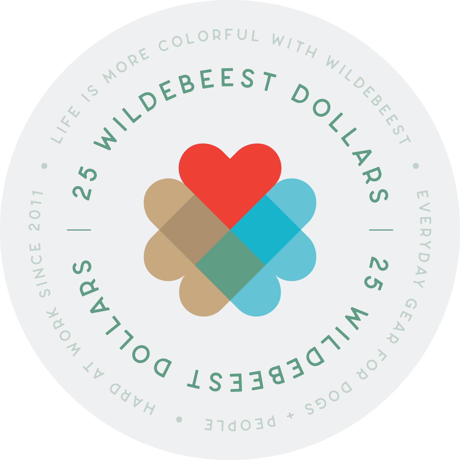 gift card/amount-25 Wildebeest Dollars