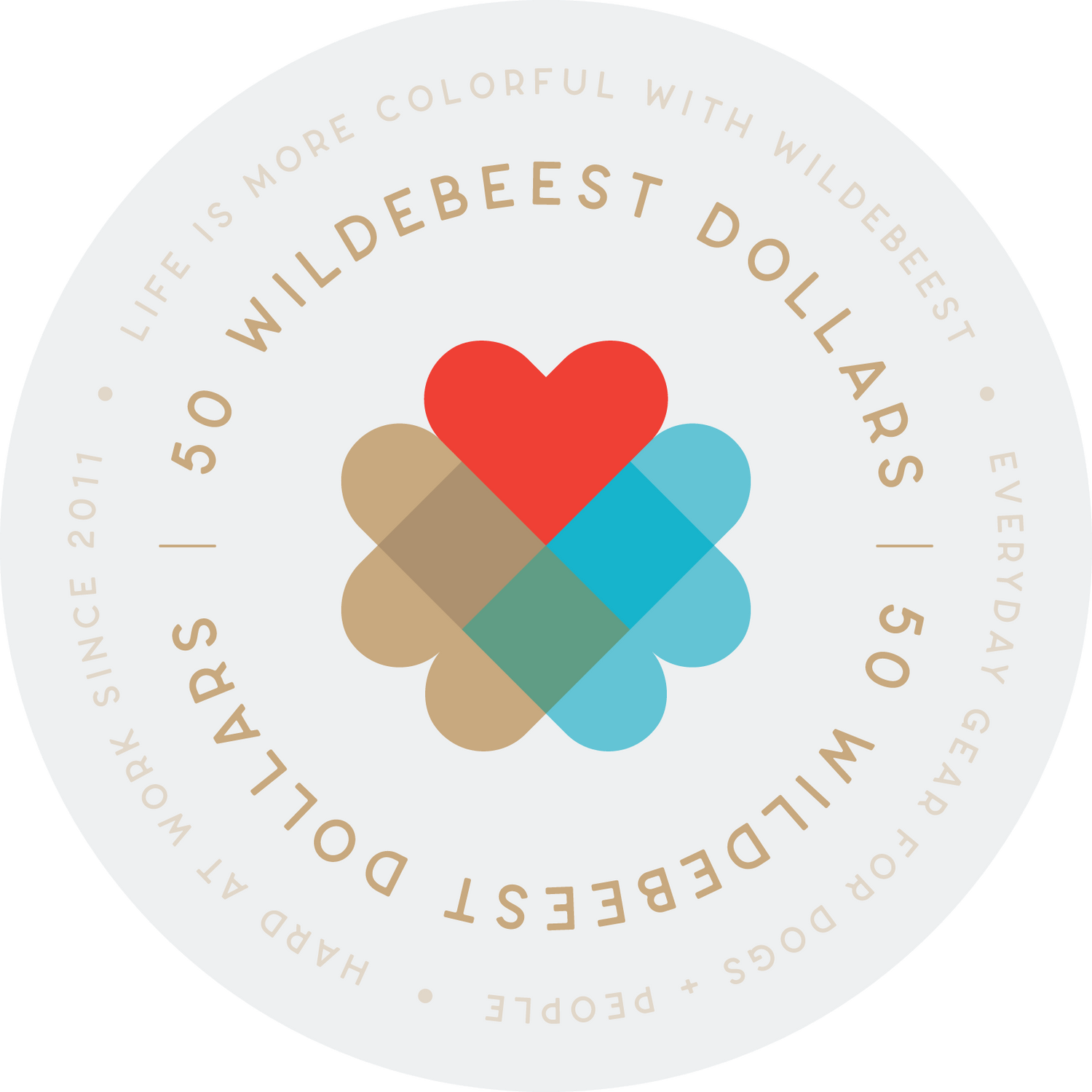 gift card/amount-50 Wildebeest Dollars