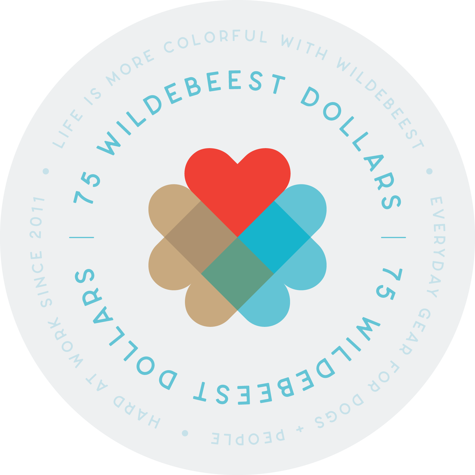 gift card/amount-75 Wildebeest Dollars
